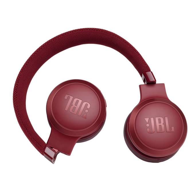 JBL LIVE 400BT - Red - Your Sound, Unplugged - Detailshot 2 image number null